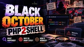 PHP2Shell Explained 🔥 | The PHP Vulnerability Behind Black October 2026