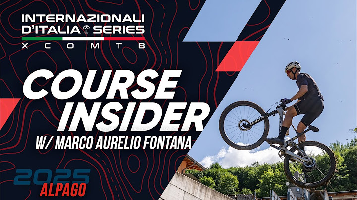 Course Insider w/Marco Aurelio Fontana 🚀