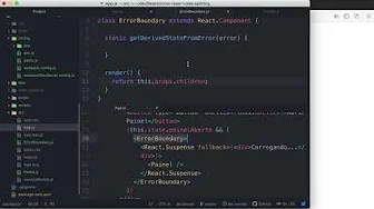 cursos/0012-react-code-splitting-iniciante: Error Boundary no React para Lidar com Erro no Componente Lazy no Suspense