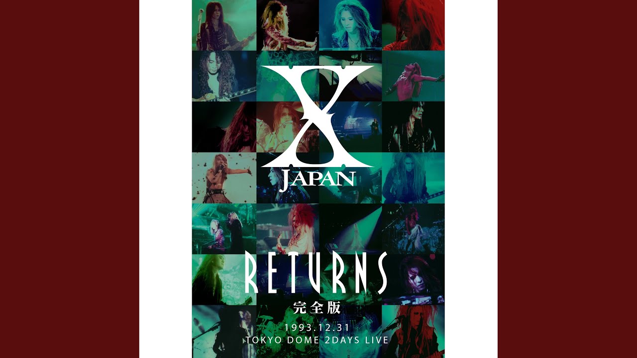 YOSHIKI drum solo -X JAPAN RETURNS 完全版 1993.12.31