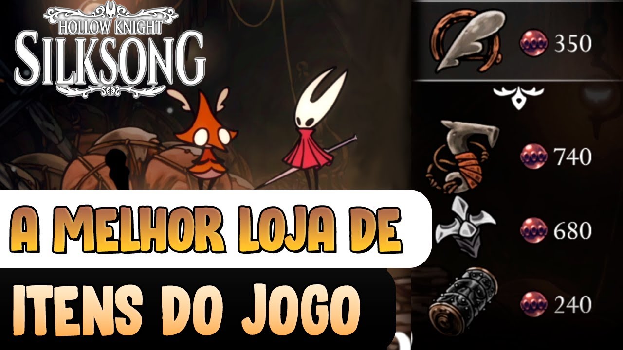 As MELHORES FERRAMENTAS e onde encontrar a Loja do Grindle em Hollow Knight: Silksong (ATO 2)