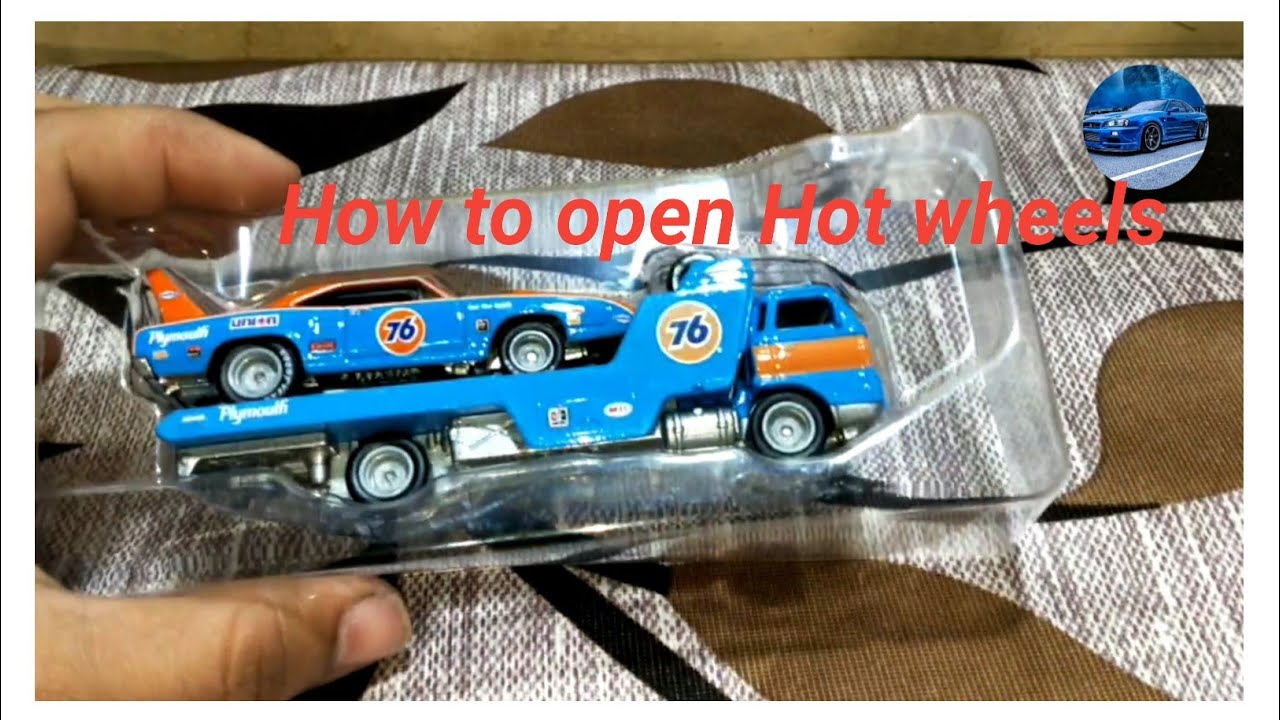 How to open Hot wheels without damag blister pack or card, Hot wheels premium YouTube