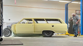 DIY PAINT on The Chevelle Wagon
