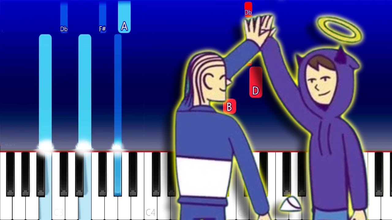 thasup - c!ao feat. Rondodasosa (Piano Tutorial)