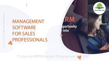 Welcome to PMaspire ChampsCRM Software
