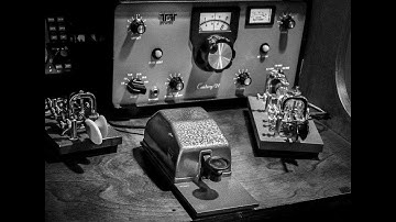 Straight Key Night 2018 -- Morse Code QSO