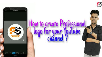 How to make professional logo for your YouTube channel in assamese  // PicsArt app //Pinku