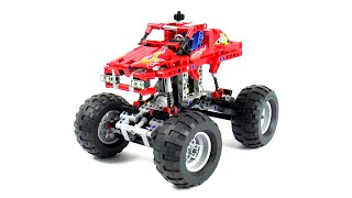 Lego Technic 42005 Monster Truck Speed Build And Review