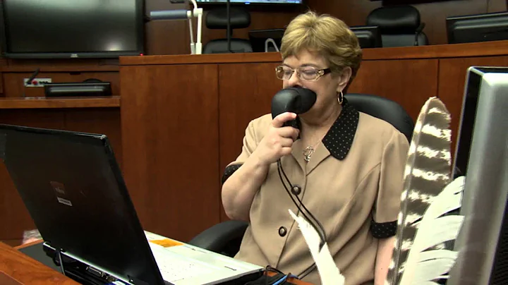 The McGlothlin Courtroom: Court Reporter Station (...