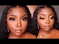 Soft Glam Makeup Tutorial | Gold Eyeshadow | Ariel Black 