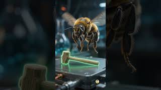 Can Bees Use Tools? 🐝 The Shocking Truth About Insect Intelligence! #3danimation