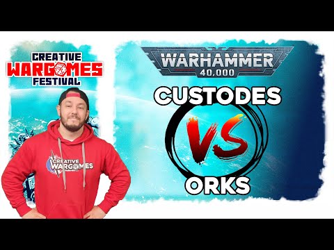 Warhammer 40.000 : Custodes VS Orks