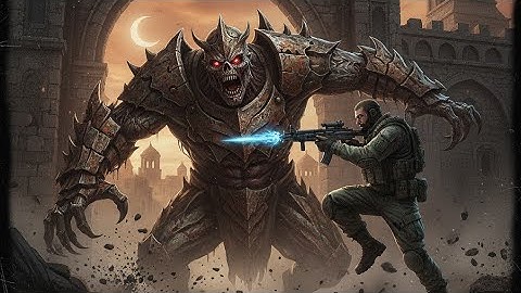 A commando VS zombies king | miniclip of modern commandos game 