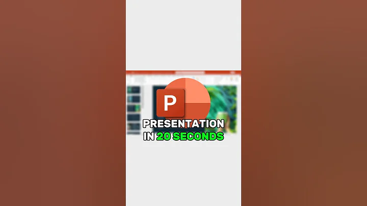 PowerPoint presentation in 20 seconds! Try gamma.app today! #powerpoint #powerpointpresenation