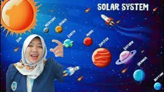 MENYANYIKAN NAMA-NAMA PLANET DALAM TATA SURYA NADA LAGU NAIK BECAK