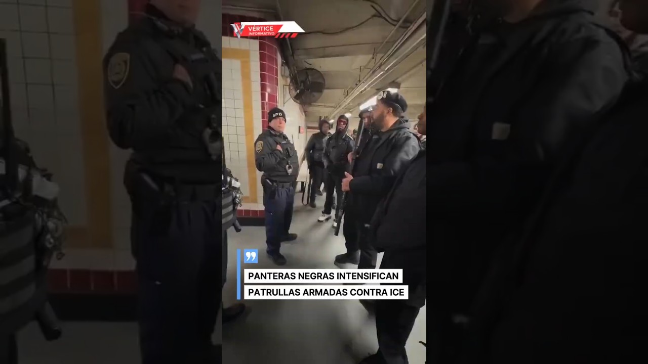 «Чёрные пантеры» усиливают вооруженное патрулирование против ICE (Иммиграционной и таможенной слу...