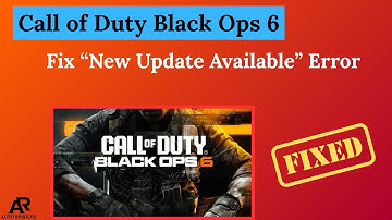 Fix “New Update Available” Error in Call of Duty Black Ops 6 – Launcher Update Problem Solved
