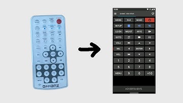 Cloning an IR remote into a smartphone