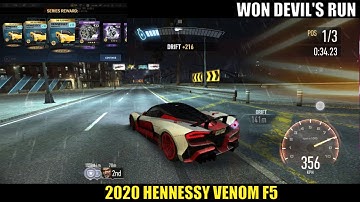 NFS no limits | Won 2020 Hennessy Venom F5 Apocalypse Devil