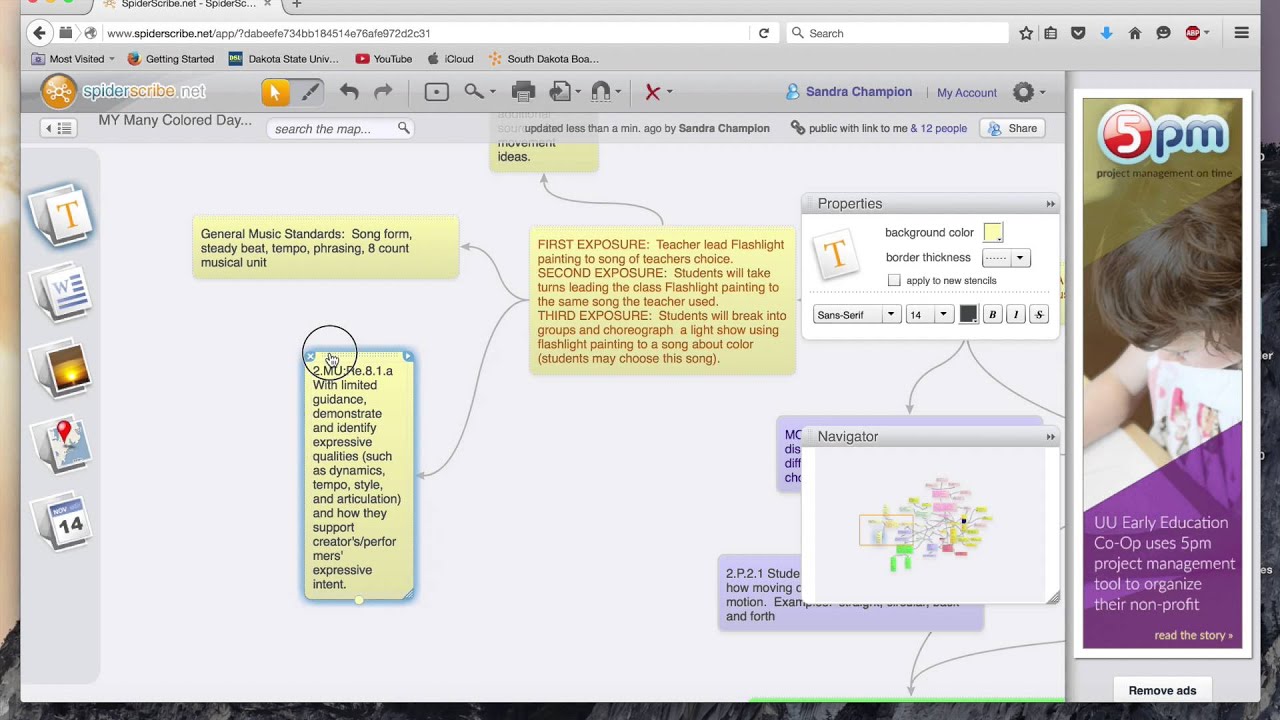 Part 2 INTRUCTOR GUIDED TOUR EXAMPLE MAP & TEMPLATE - YouTube