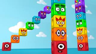 Let's Count 1-100 with Numberblocks Standing Tall | Easy &amp; Super Fun Counting for Kids