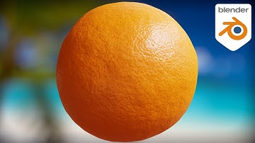Procedural Orange Peel Material 🍊 (Blender Tutorial)