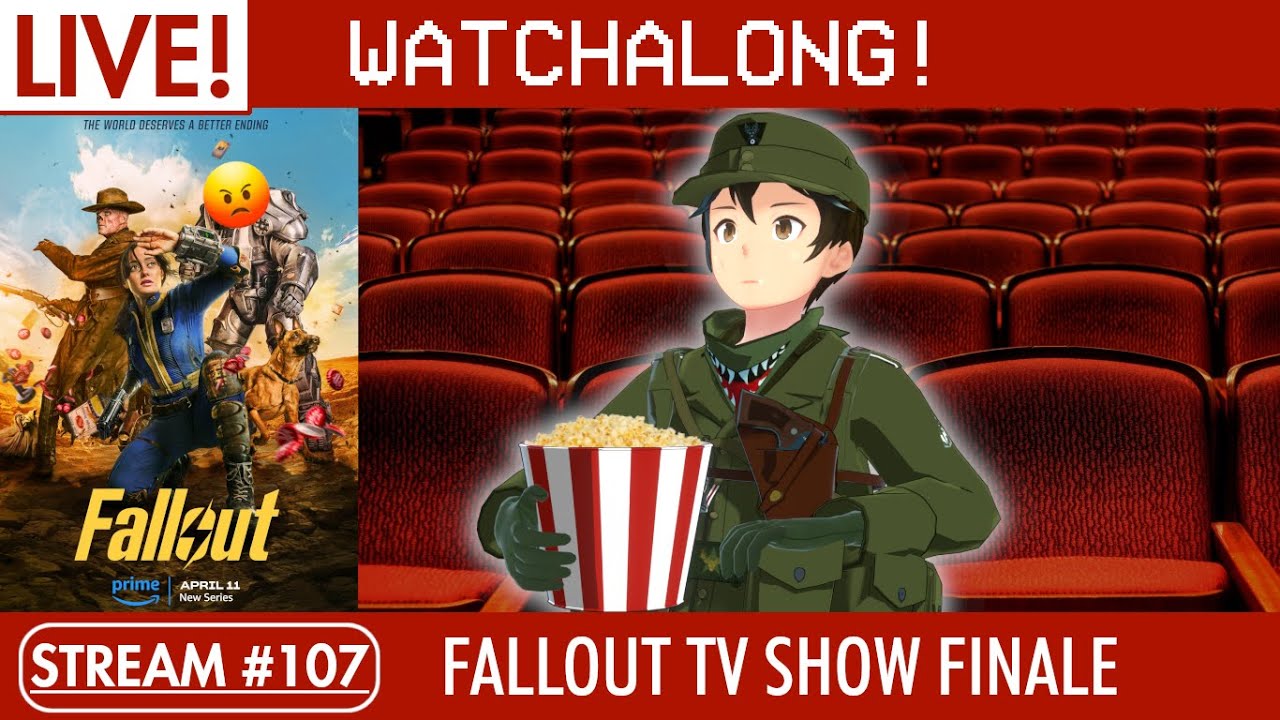 [WATCHALONG] FALLOUT TV SHOW FINALE | RDTV #fallout #fallouttvshow # ...