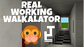 How To Makebuild Real Walkalator Using Redstone In Minecraft Mcpc Mcpe Redstone Tutorial