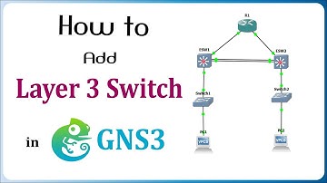 How to Add Layer 3 Switch Cisco in GNS3