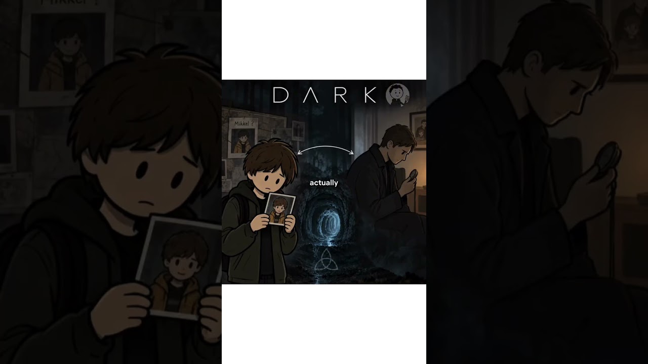 DARK - SEASON 1 EXPLAINED UNDER 3 MINUTES #dark #webseries #timetravel #movies #films