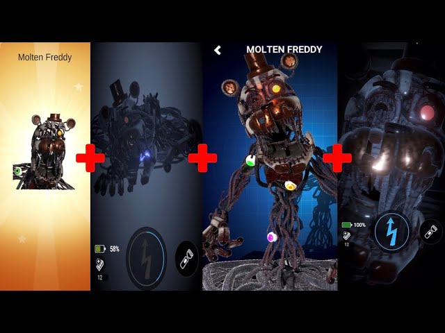 Forsaken AR New Character: Molten Freddy - Full Fight + Jumpscare +  Workshop Animations 