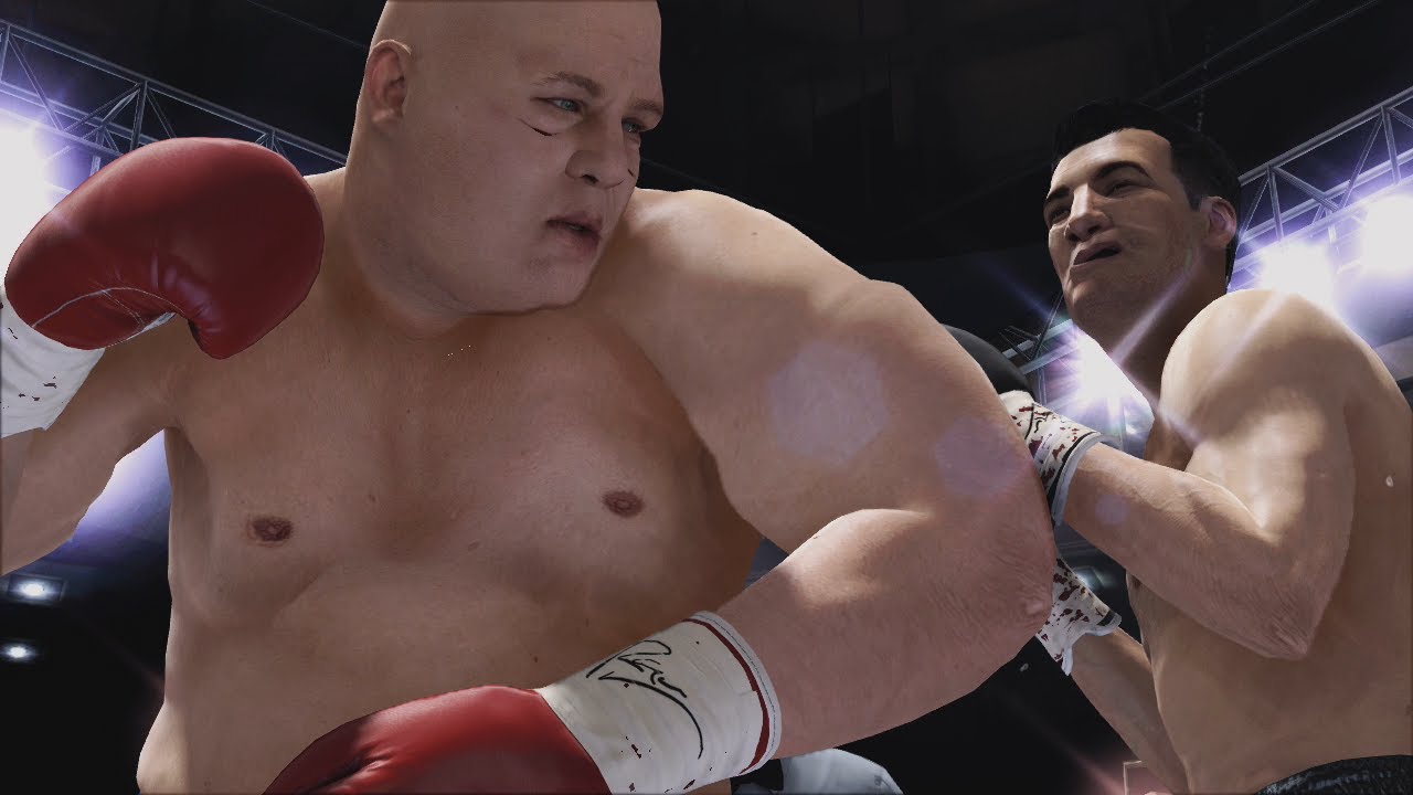 Rocky Marciano vs Butterbean Full Fight - Fight Night Champion Simulation