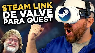 Steam Link para Quest 2, Quest 3 y Quest Pro la REVOLUCIÓN de STEAMVR- Tutorial y opinión