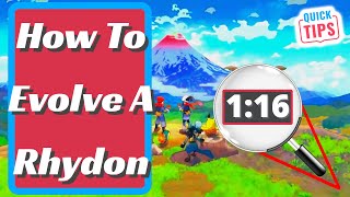 How To Evolve A Rhydon - Pokemon Legends Arceus - Evolving A Rhydon Guide