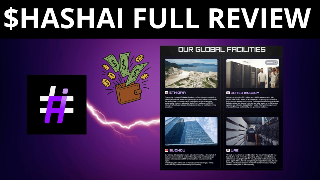 HashAI Token Review 2026 — Passive Income Printer from Crypto Mining  Operations - YouTube