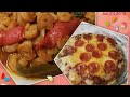 Tortilla estilo pizza,camarones,tostones no dejes de ver rica comida cubana