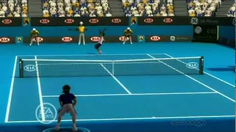 Grand Slam Tennis Wii Gameplay [HQ]