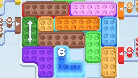 Coffee Rush Block Jam Level 39 Game Walkthrough Solution