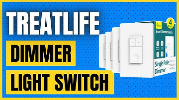 Smart Light Switch Treatlife Dimmer Light Switch
