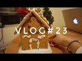 VLOG#23 | 纽约周末｜跟我一起买菜吧 Trader Joe&#39;s｜跟室友一起做gingerbread house