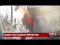 House fire in North Omaha injures one firefighter, displaces six, OFD says