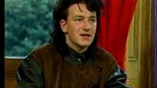 U2- Rare and early interview with Bono of U2! chords