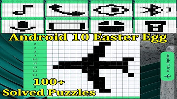How to Solve Android 10 Easter egg | Hidden Puzzle Game | 100+ Solved Puzzles Part1 | #easteregg