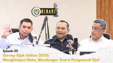 [Podcast Binari Eps 20] Survey Ojek Online 2025: Menghimpun Data, Mendengar Suara Pengemudi Ojol