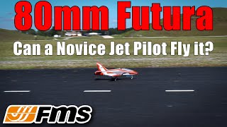 FMS 80mm Futura v3 PnP RC EDF Jet • MAIDEN DAY!