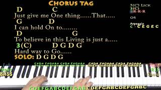 Angel From Montgomery (Bonnie Raitt) Piano Jamtrack in D with Chords/Lyrics