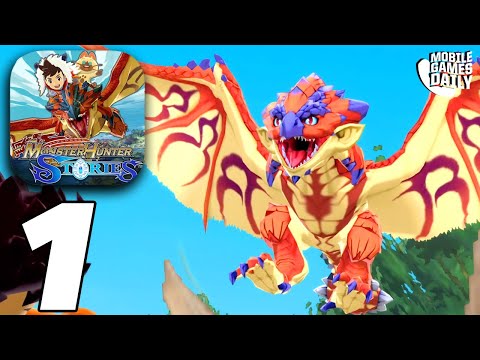 MONSTER HUNTER STORIES - Gameplay Walkthrough Part 1 - Becoming a Rider (Apple Arcade) - YouTube