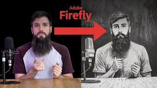 Convierte una Imagen en un Boceto con IA | Tutorial Adobe Firefly screenshot 3