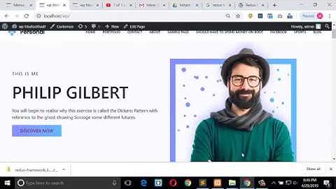 WordPress Theme Development  (Redux Framework)