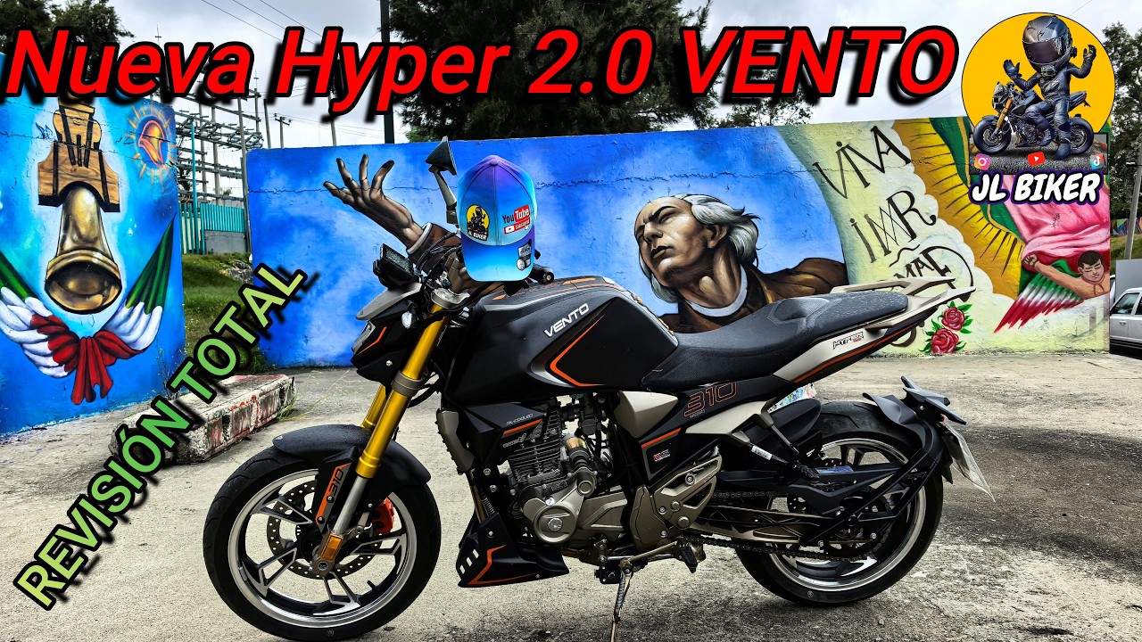 Nueva Hyper 2.0  de Vento🏍🏍🙀Revisión Total 
